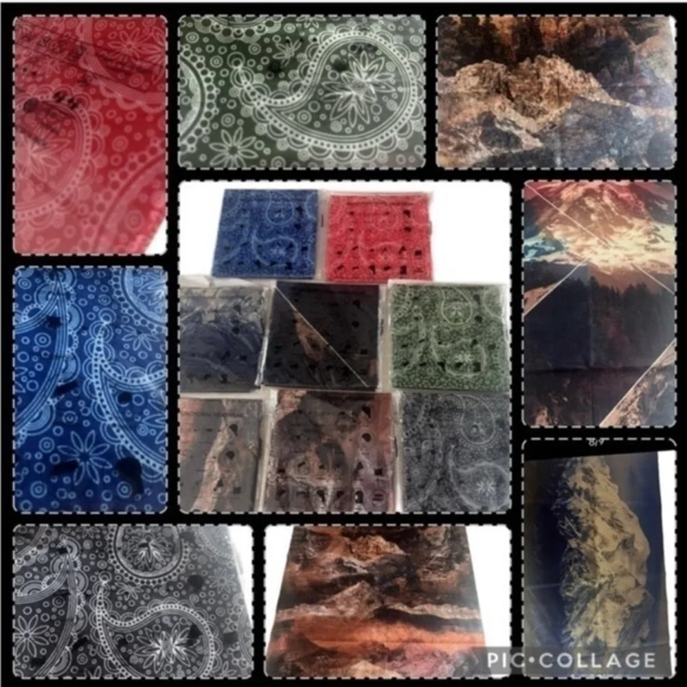 Half-face Mask Balacava Bandana Helmet Liner Neck Gaiter Scarf Beanie Cover Face